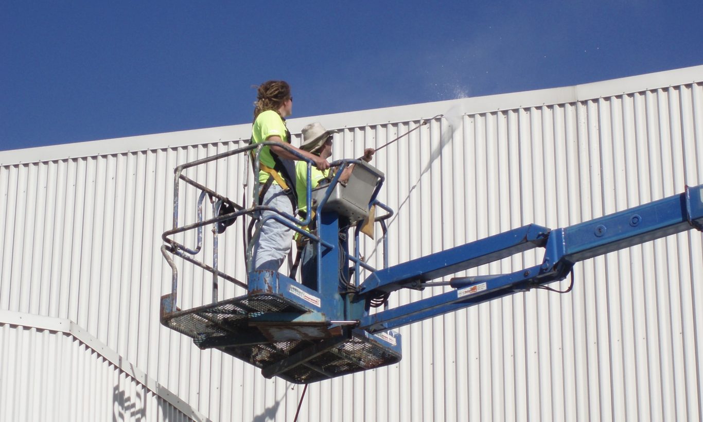 Commercial Building washing services