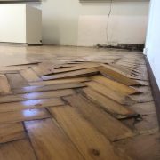 Kleenit - Wooden floor severely damaged by water damage