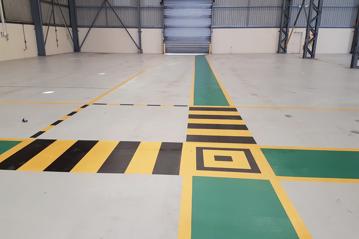 Warehouse line marking service