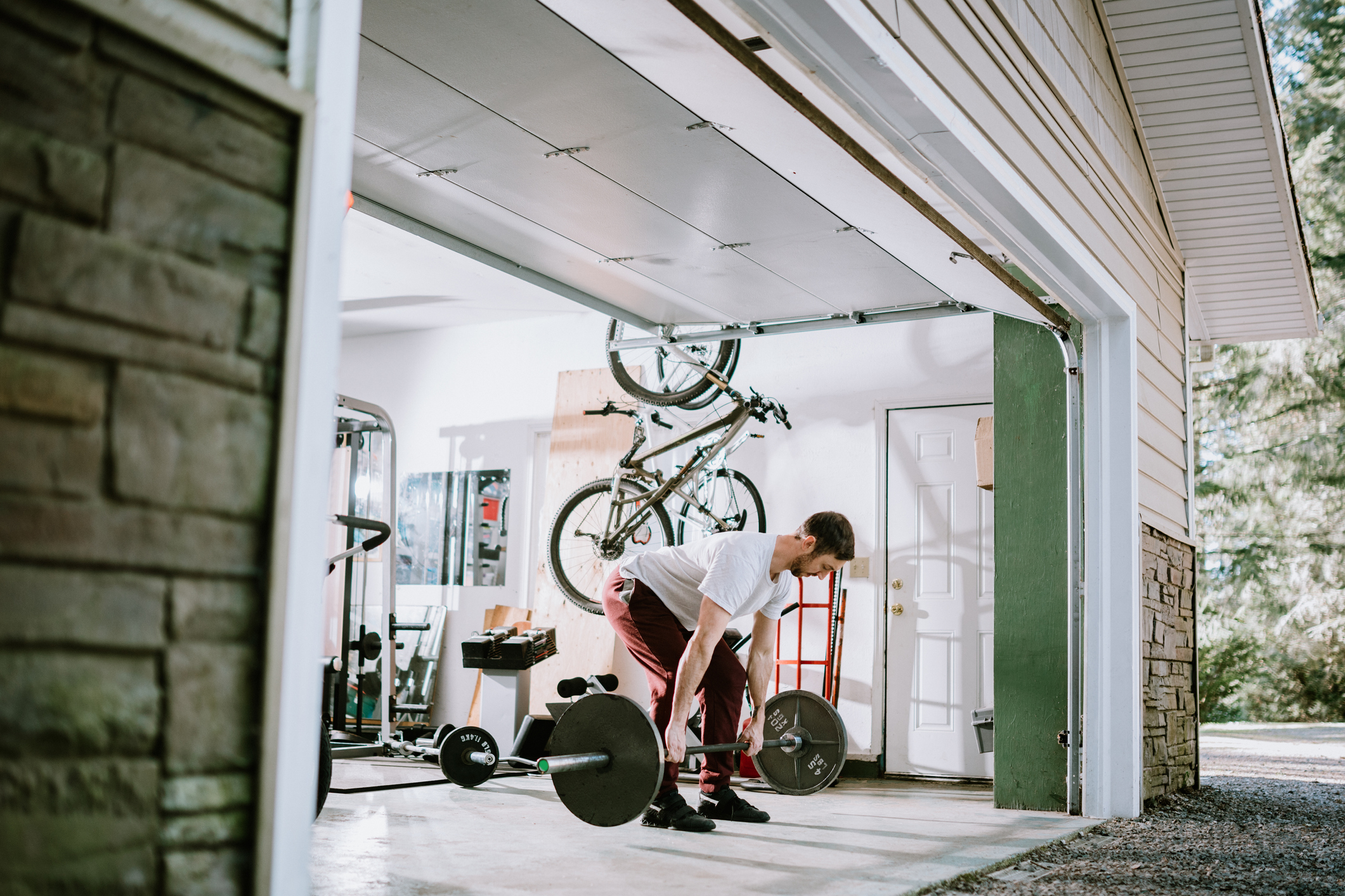 home gym epoxy flooring