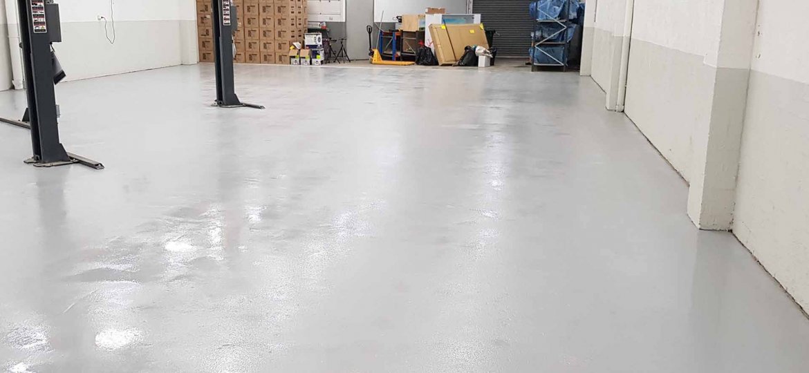 Car Workshop Epoxy Floors