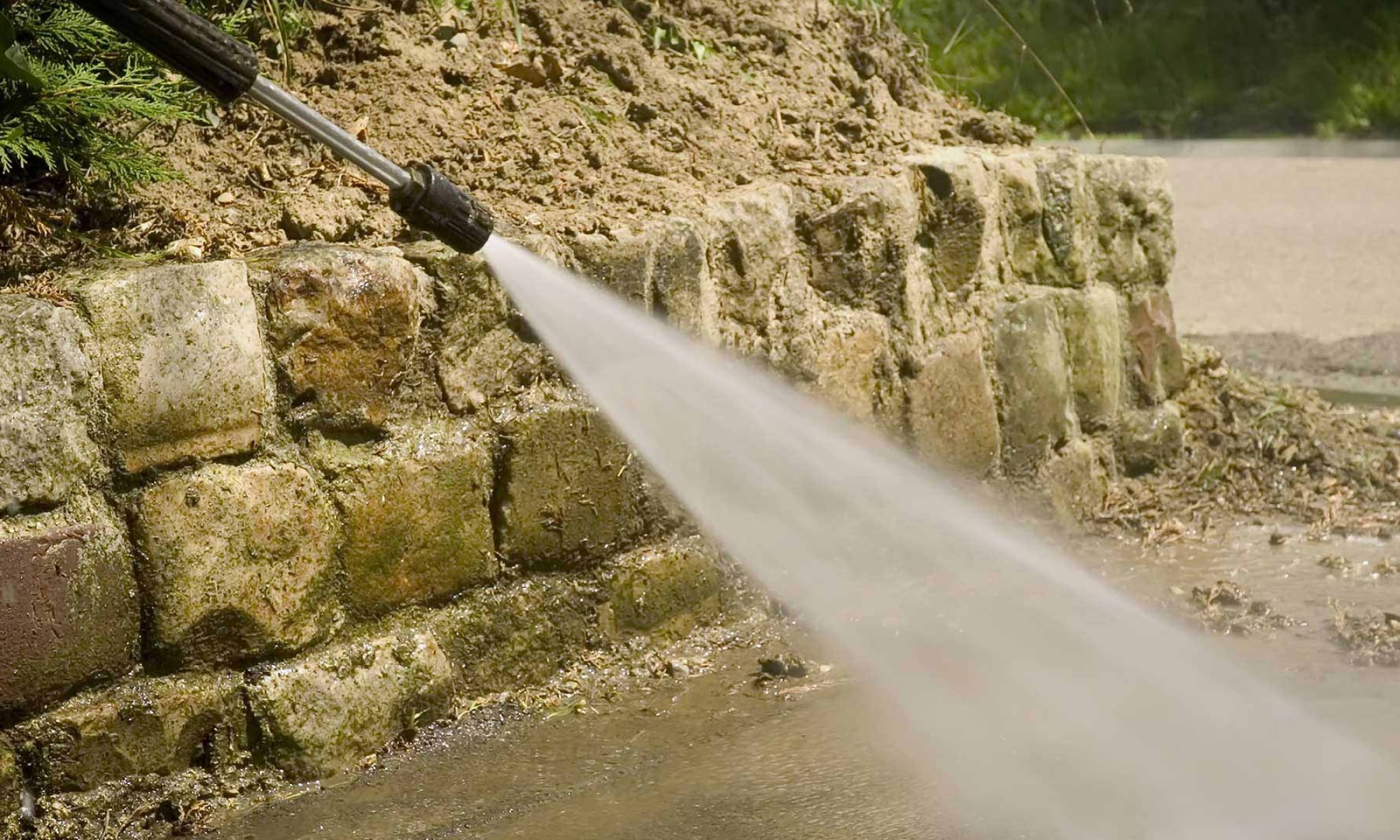 Concrete Cleaning Process