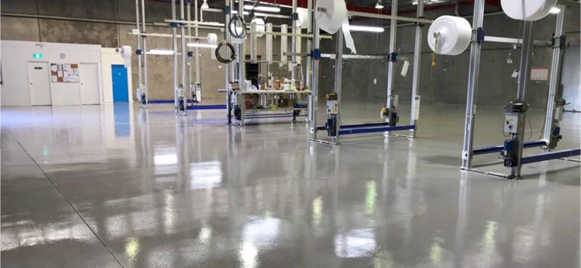 Industrial Epoxy Floors After The Gem Gallery