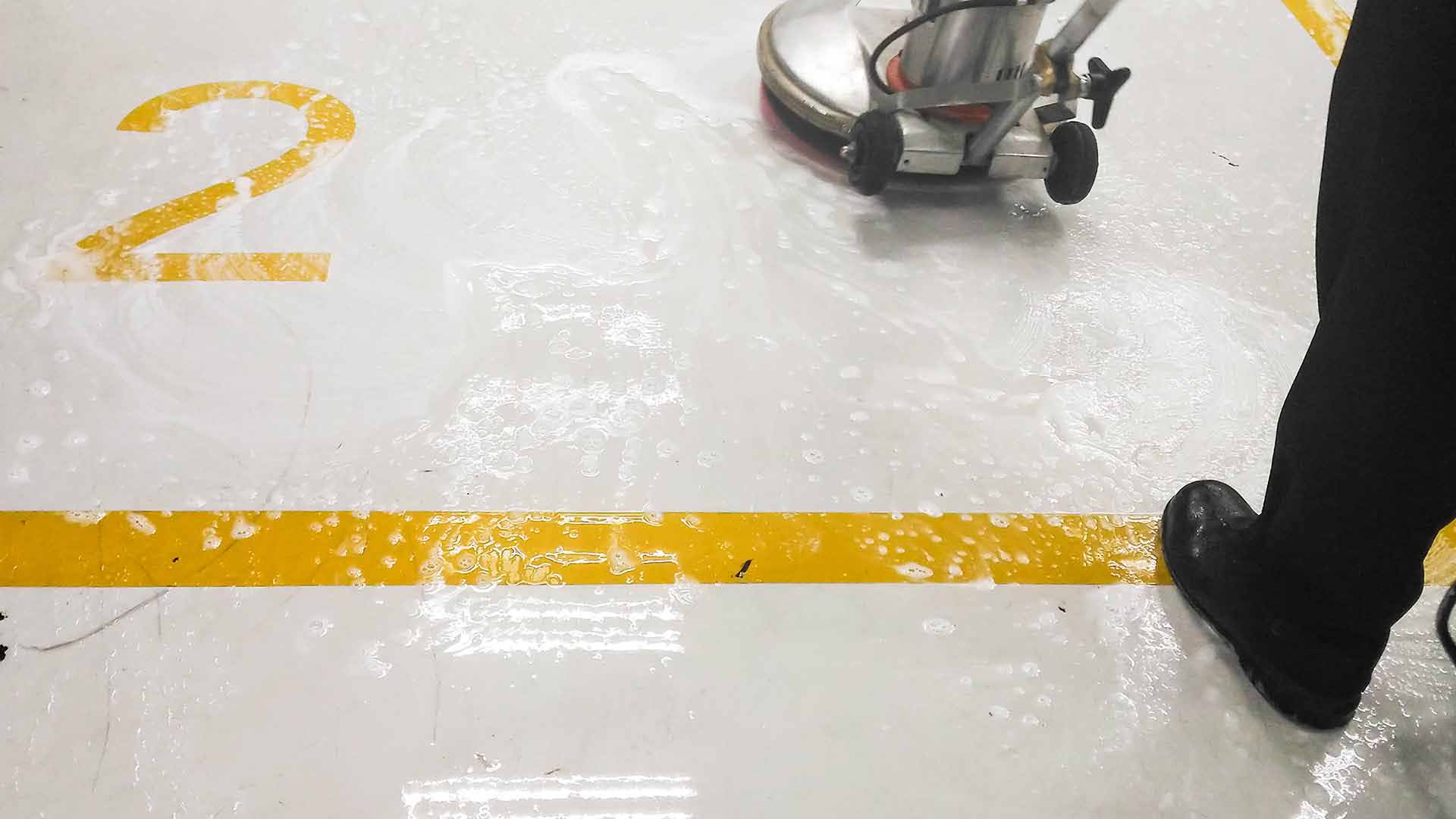 Process of Stripping And Sealing Floors